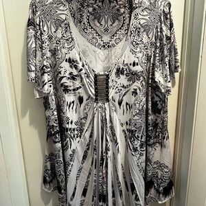 Ladies silky blouse